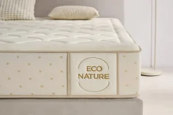 Matelas Ressorts Ensachés Eco Nature Spring, 30cm, 90x190cm - Moonia