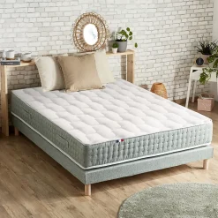 Matelas ressorts ensachés 7 zones soutien ferme 140x200
