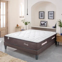 Matelas Ressorts Privilège 90x200 cm Accueil Mousse hypersoft