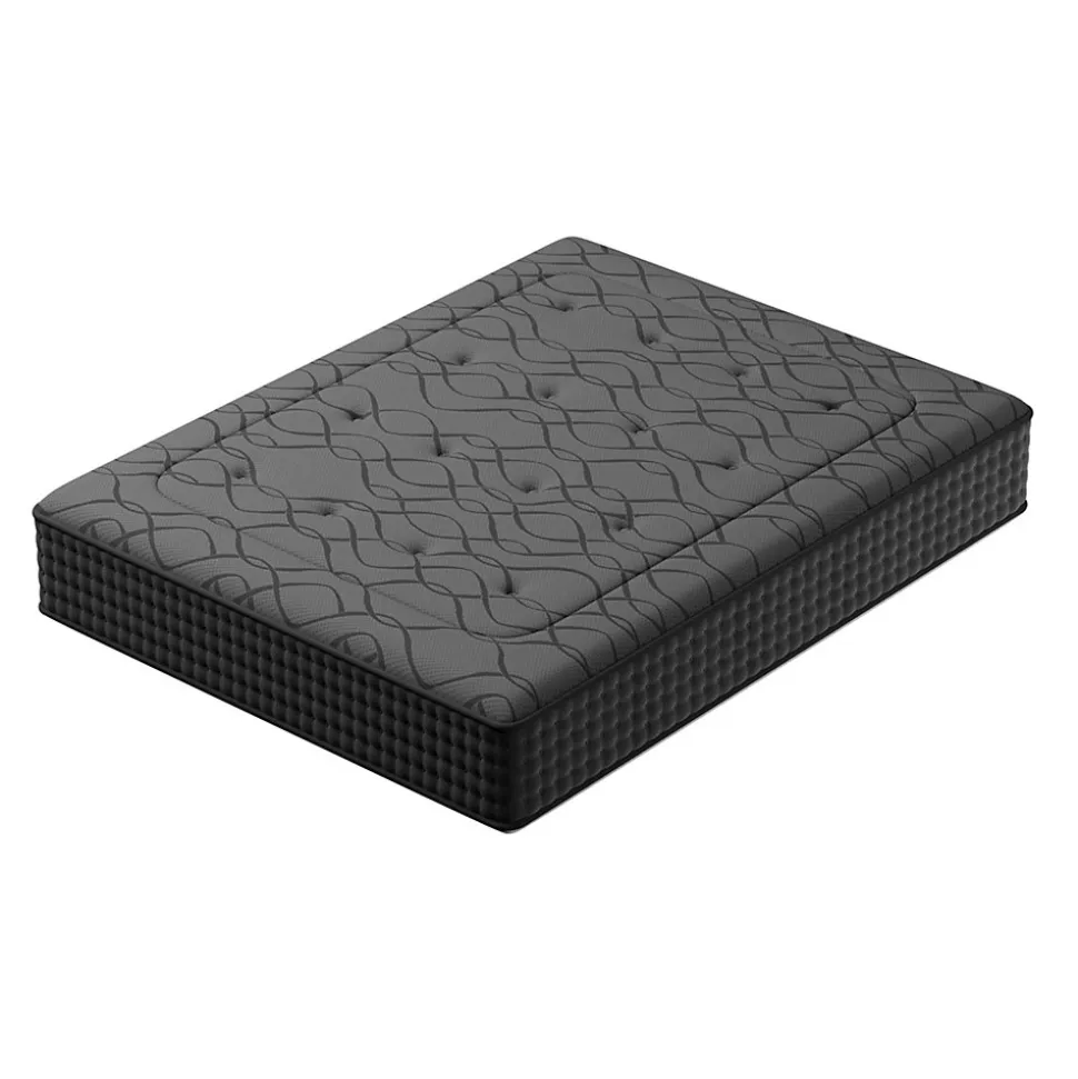 Matelas Ressorts 140x190 cm de Forme en Mousse et Ressorts, 25 cm Épaisseur