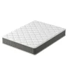 Matelas Ressorts 140x190cm de Forme en Mousse et Ressorts, 20 cm Épaisseur