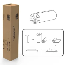 Matelas réversible 140x200cm,hauteur 20cm,fermeté H3 & H4,mousse 7 zones,Öko-Tex 100