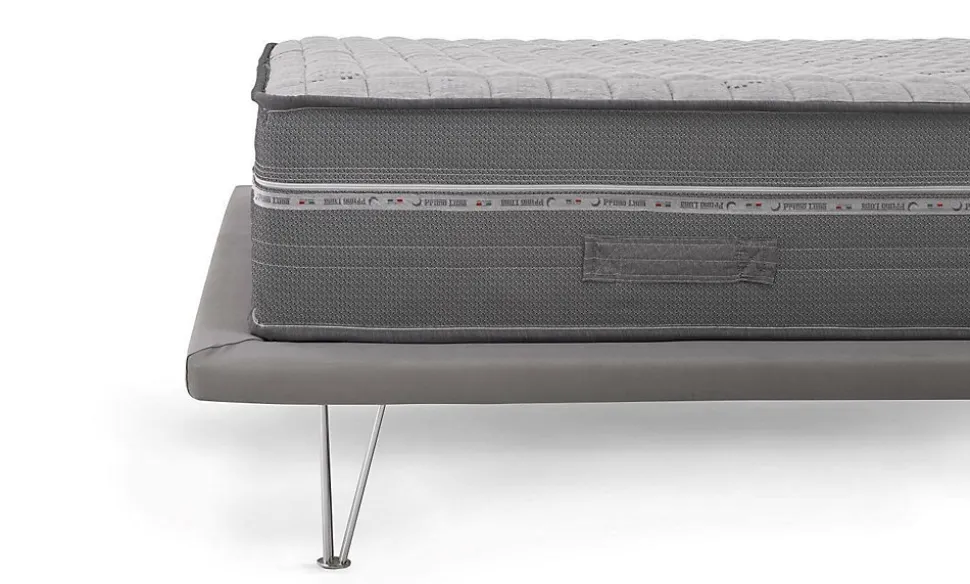Matelas simple Dlesc, matelas en mousse à mémoire de forme et microressorts ensachés,, 80x190h32 cm