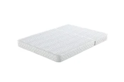 Matelas tres ferme BZ 140x200x15 cm - decoupe assise 60 cm - 5 zones de confort - soutien optimal - usage quotidien - confort ada