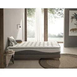 Matelas viscoélastique - ECCOX - Clean Plus - 135x200 cm - Épaisseur 28 cm - Anti-acarien