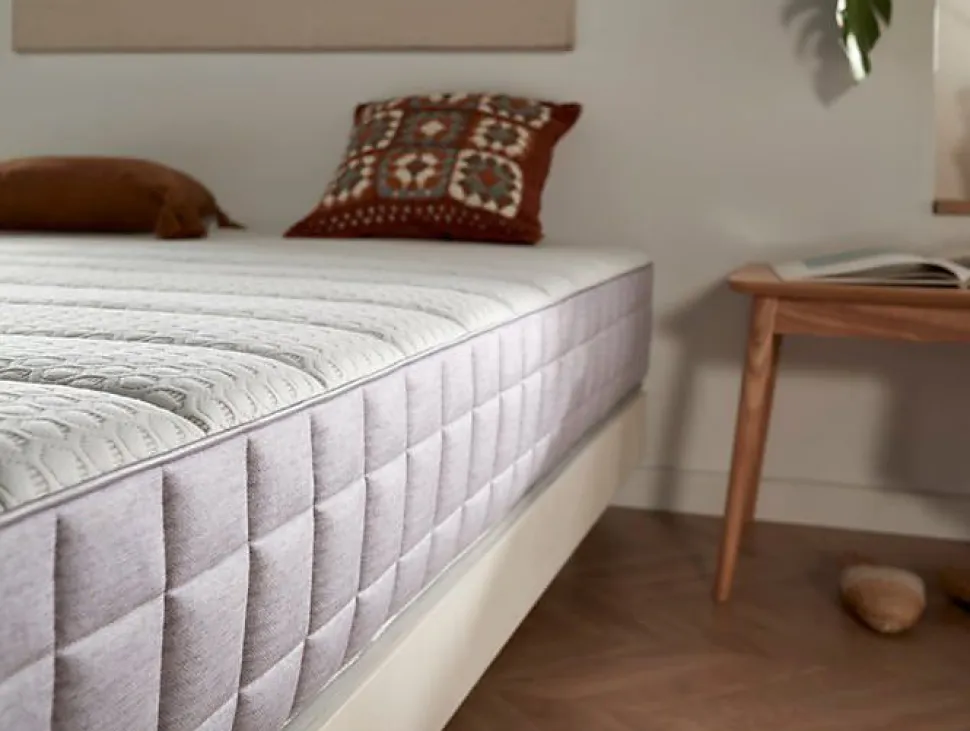 Matelas Viscoélastique - ECCOX - Luxury Cube - Haute densité HR Pro Nature - 26 cm - 160x190