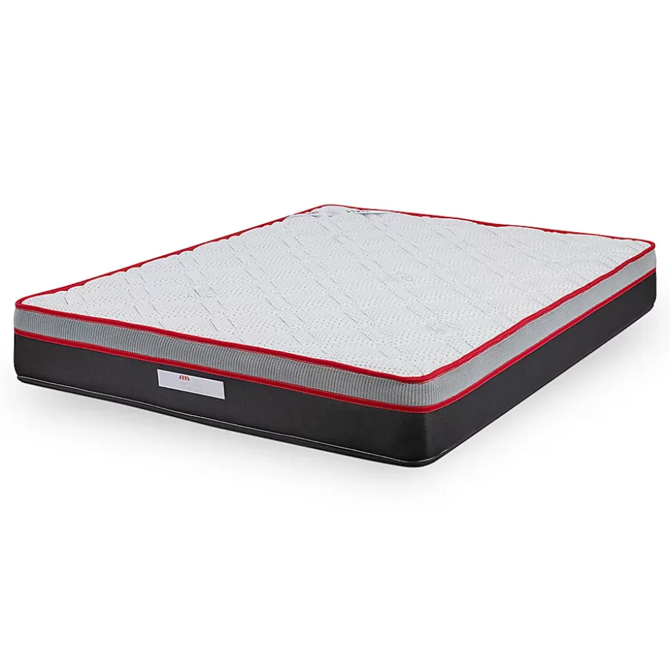 Matelas viscoélastique Energy I - enroulé 800x1900 mm, 23 cm, fermeté moyenne, tissu respirant à l'aloe vera, garanti 3 ans.