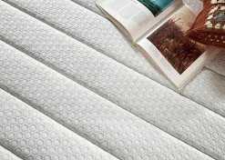 Matelas Viscoélastique Luxury Cube - Haute densité HR Pro Nature Core - Fermeté moyenne-élevée - epaisseur 26 cm +/- 2 - 200x200 c