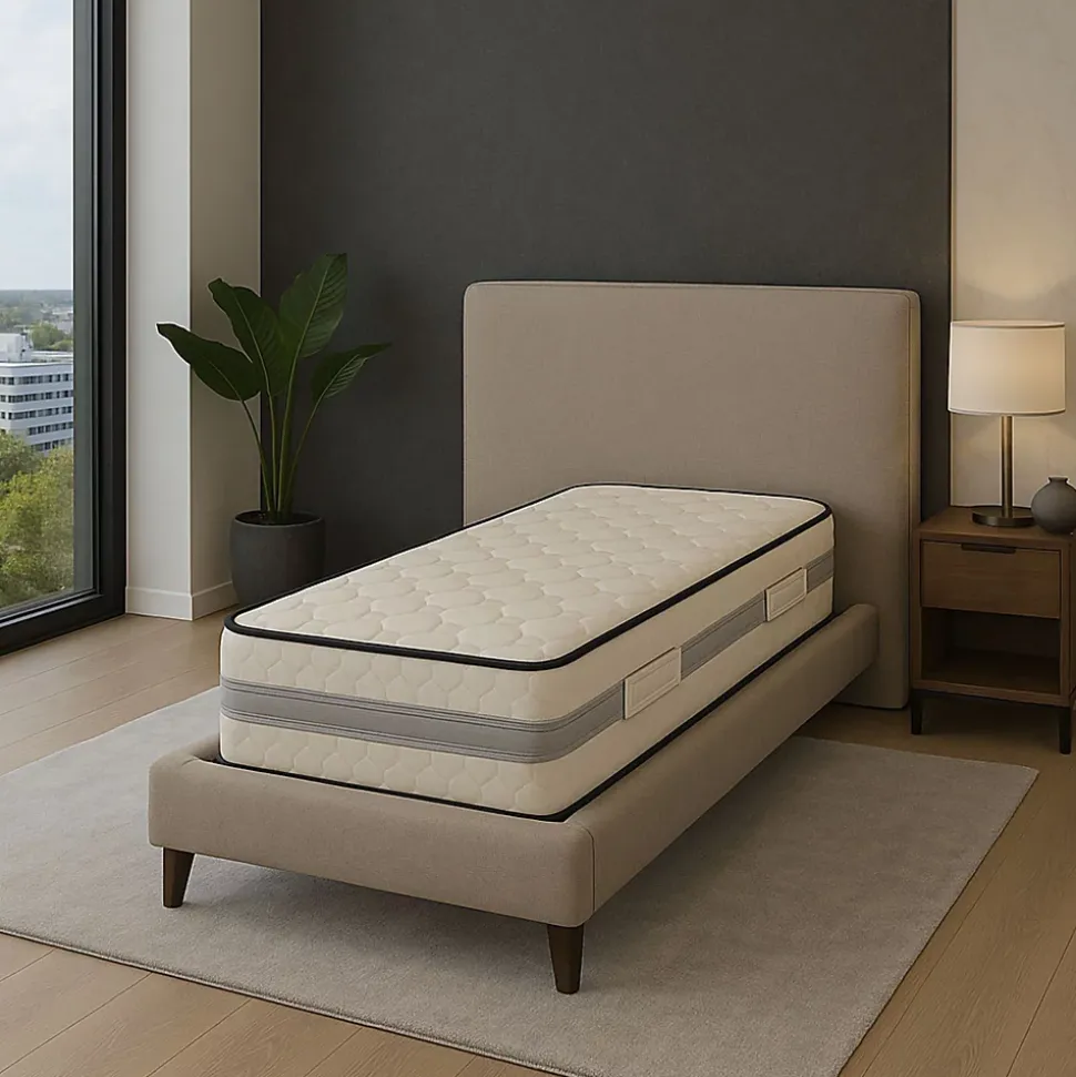 Matelas 70x190 - 23 cm - ferme - confort optimal - oreiller mémoire offerts - usage quotidien