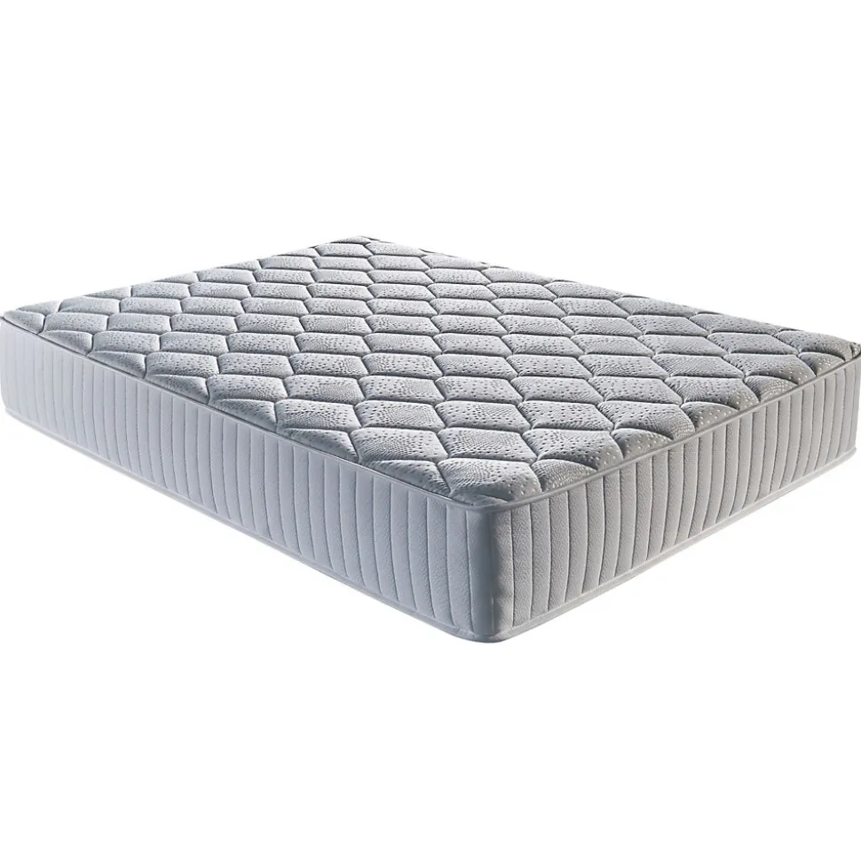 Matelas 140x200 - Hauteur 26 cm - 80 Kg/m3 - Accueil Ferme - Soutien Ferme - 7 Zones de Confort - Confort Optimal - Ressorts Ensac