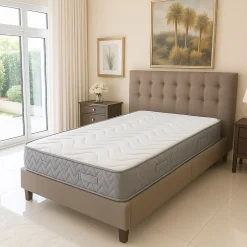 Matelas 80x190 - Hauteur 24 CM - Densité 35 Kg/m3 - Soutien Très Ferme - Confort Optimal - Usage Quotidien - MATELAS MOONLIGHT