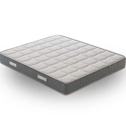 Matelas 70x200 à Mémoire de Forme - Epaisseur 21 cm - Mousse à Mémoire de forme 5 cm - 9 zones de confort - Mod Delphine
