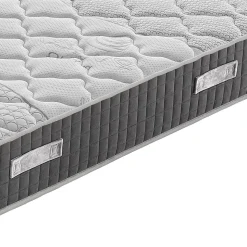 Matelas 140x200 à mémoire de forme - Epaisseur 25 cm - Mémoire 5 cm - Soulagement des points de pression - Hermes