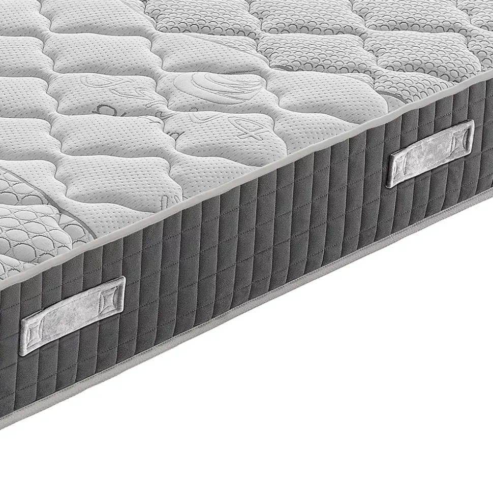 Matelas 140x190 à mémoire de forme - Epaisseur 25 cm - Mémoire 5 cm - Soulagement des points de pression - Hermes