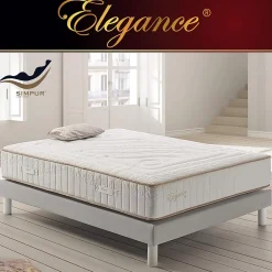 Matelas 160x200 à ressorts ensachés, 30 cm, mousse multizone, multicouche différenciée, excellente indépendance de couchage