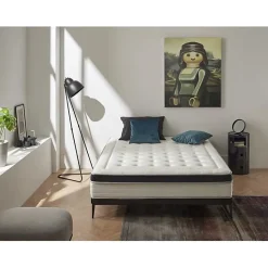 Matelas 100x200 Bio Memory Hauteur 28 cm +/- 2 Fermeté moyenne à élevée. ECCOX