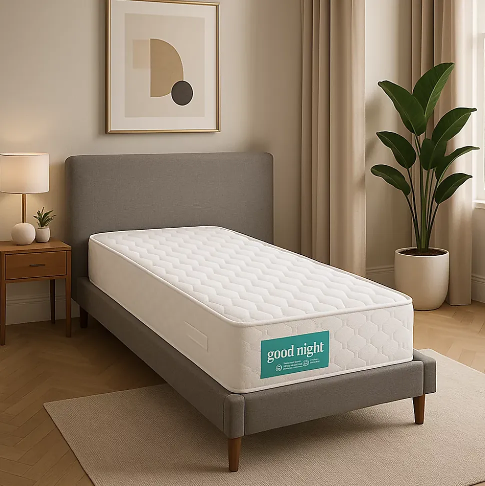 Matelas 70x190 cm - 21 cm - Ferme - 5 Zones de Confort - Confort Optimal - Usage Quotidien - Idéal pour Dormir - MATELAS GOODNIGHT