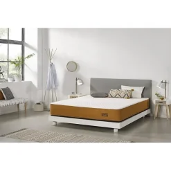 Matelas 140x190 cm de luxe exclusif Mémoire de forme spécial pour surpoids epaisseur 25 cm +/- 2 fermeté moyenne à élevée. ECCOX