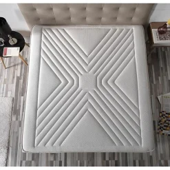 Matelas 80x190 cm en mousse à mémoire Luxury Gold epaisseur 21 cm +/-2 Fermeté moyenne-élevée. ECCOX