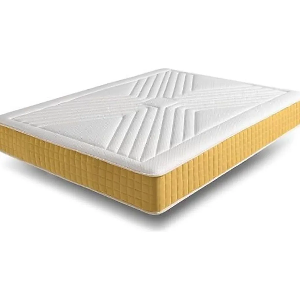 Matelas 80x190 cm en mousse à mémoire Luxury Gold epaisseur 21 cm +/-2 Fermeté moyenne-élevée. ECCOX