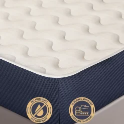 Matelas 140x190 cm en Waterfoam hypoallergénique, 30 cm