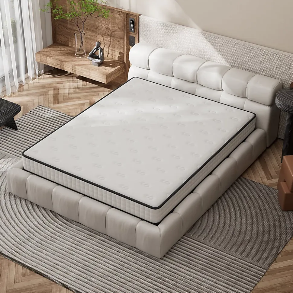 Matelas 160x200 cm, Matelas en Mousse à Mémoire de Forme Haute Densité,Fermeté Moyenne, Matelas Épaisseur DEWINNER