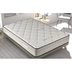 Matelas 160x190 cm Mémoire de forme Bambou epaisseur 24 cm +/-2 Fermeté Moyenne-Haute. ECCOX
