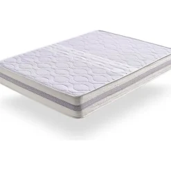 Matelas 120x180 cm Mémoire de forme Dream Aloe Vera epaisseur 19 cm +/-2 Fermeté Moyenne. ECCOX