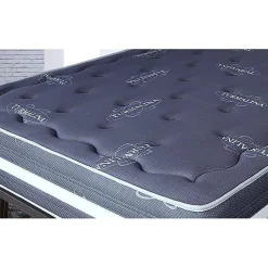 Matelas 180x200 cm Mémoire de forme Tourmaline Gris epaisseur 25 cm +/- 2 Haute Fermeté. ECCOX