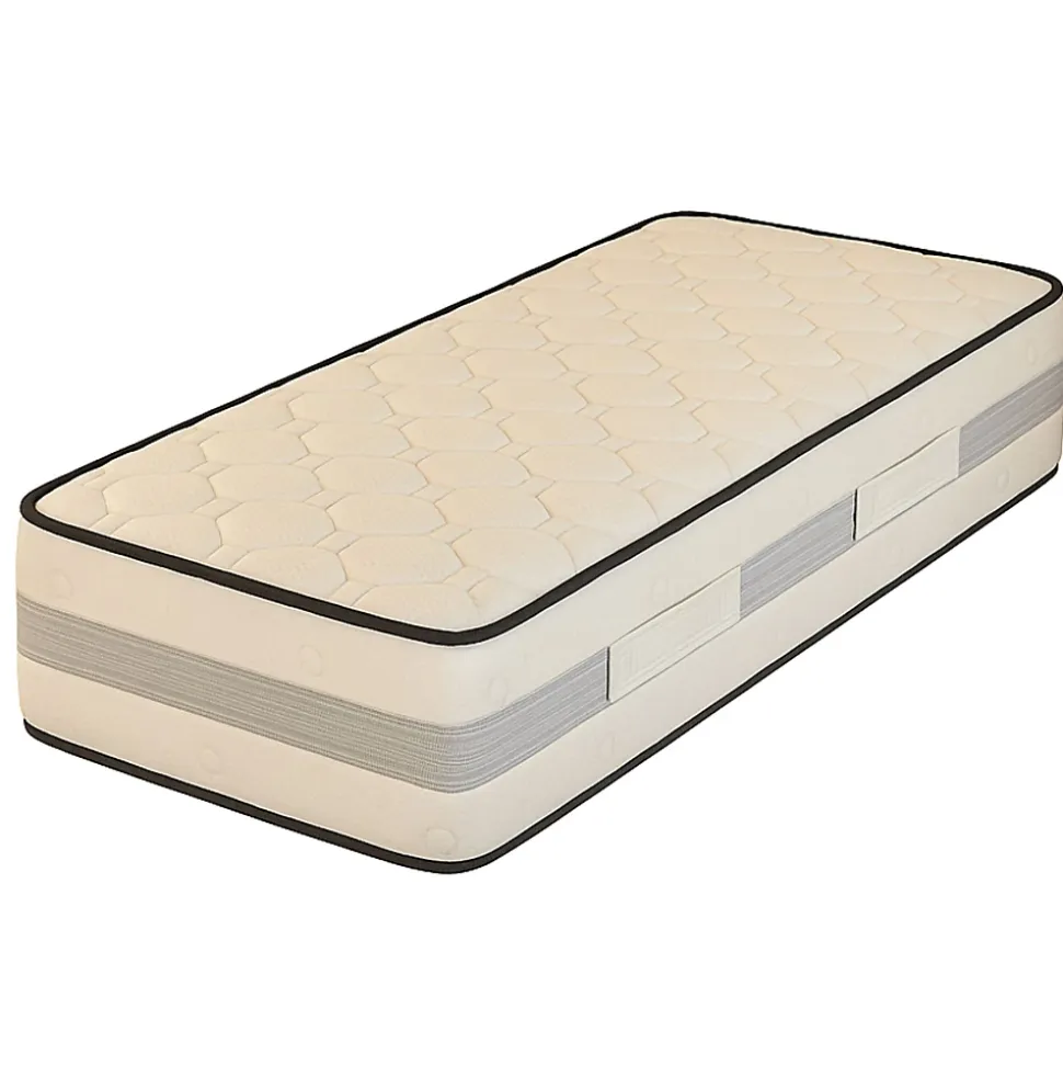 Matelas 70x190 cm Mémoire de Forme 23 cm Ferme - 7 Zones de Confort - Très Respirant - Confort Optimal - Usage Quotidien - MATELAS