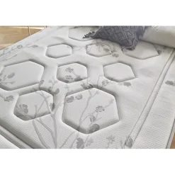 Matelas 120x180 cm Mémoire de forme Gel Pocket Spring Graphene Design & Comfort epaisseur 29 cm + / -2 Fermeté moyenne-élevée