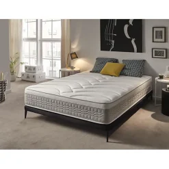 Matelas 135x200 cm Mémoire de forme Luxury Elite Silver H21 epaisseur 21 cm +/-2 Fermeté moyenne-élevée. ECCOX