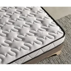 Matelas 120x180 cm Mémoire de forme Luxury Aloe Vera epaisseur 16 cm +/- 2 avec fonction antimicrobienne de traitement ALOE VERA.