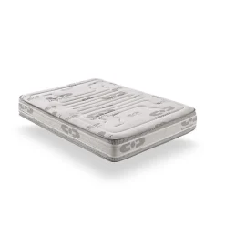 Matelas 135x180 cm Mémoire de formeélastique Magnetic Evolution epaisseur 27 cm +/- 2 Fermeté Moyenne-Haute. ECCOX