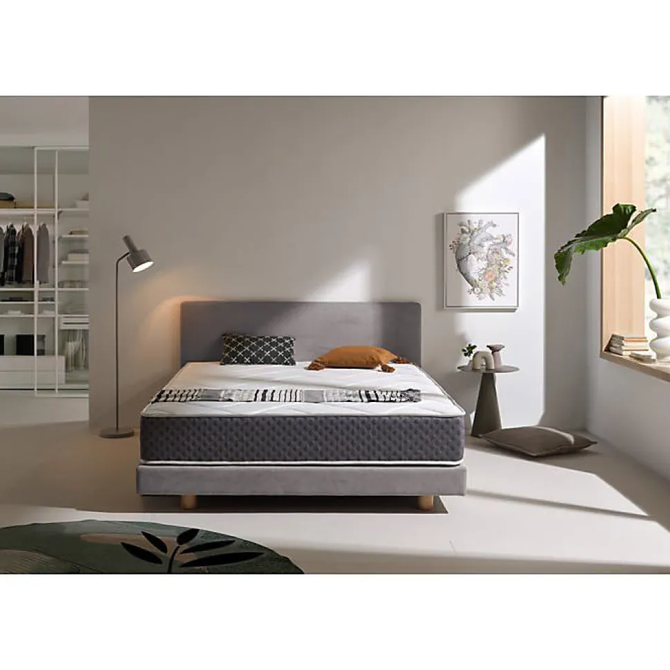 Matelas 80x190 cm Mémoire de forme epaisseur 22 cm +/-2 GRAFENO THERAPY. ECCOX