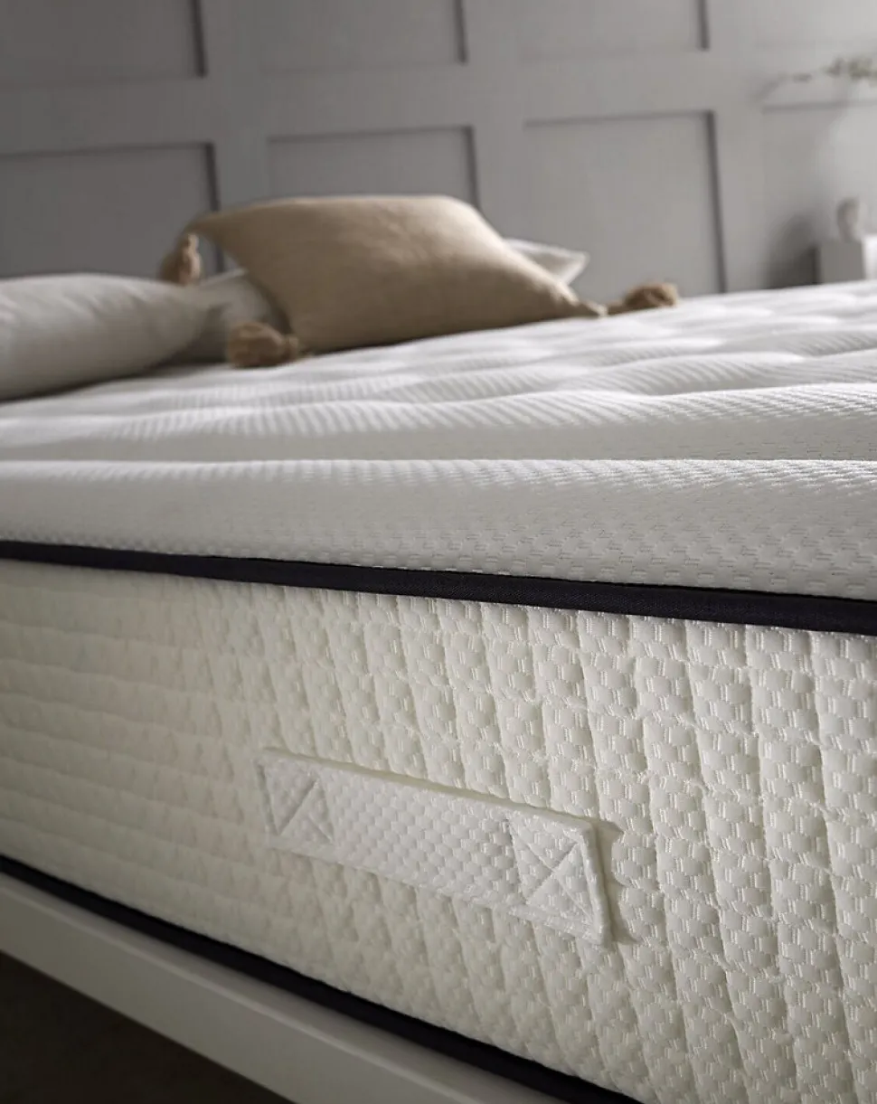 Matelas 200x200 cm Simpur Sport, mousse HR multizone haute densité, 30 cm, soutien semi-ferme, confort et maintien optimal