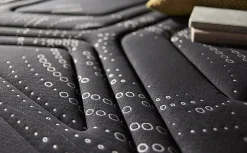 Matelas 135x200 dame nuit soutien ferme évolutif ressorts ensachés deep spring & confort multizone hr - 25cm d'epaisseur