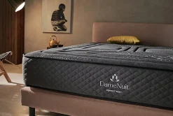 Matelas 160x200 dame nuit soutien ferme évolutif ressorts ensachés deep spring & confort multizone hr - 25cm d'epaisseur