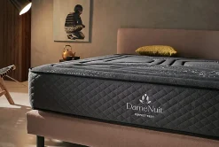 Matelas 90x200 dame nuit soutien ferme évolutif ressorts ensachés deep spring & confort multizone hr - 25cm d'epaisseur