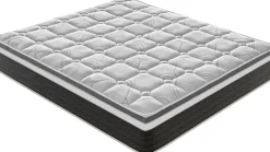 Matelas 200x200 en mousse à mémoire de forme - Epaisseur 30 cm - Orthopédique - Rigidité H4 - Fabriqué en Italie - Mod Anna