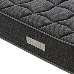 Matelas 160x190 en mousse à mémoire de forme - Epaisseur 20 cm - Orthopédique - Fabriqué en Italie - BlackMoon