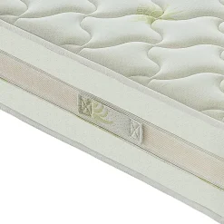Matelas 120x190 en mousse à mémoire de forme - Epaisseur 25 cm - Mousse à mémoire de forme 5 cm - 9 zones - Housse amovible