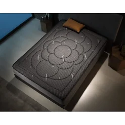 Matelas 120x200 en mousse à mémoire de forme Cashmere Night Comfort Hauteur 30 cm Fermeté moyenne à élevée. ECCOX