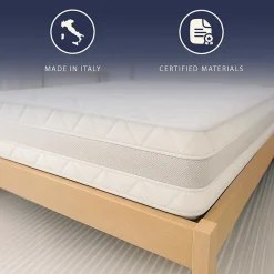 Matelas 180x200 ergonomique et respirant 20 cm