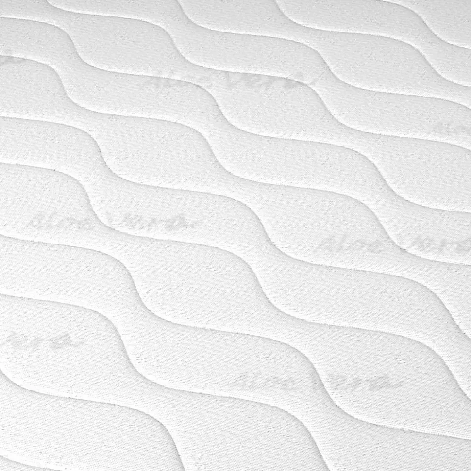 Matelas 120x190 Hauteur 10 cm - Revêtement Aloe Vera, Waterfoam, Pliable. Plus H10