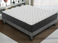 Matelas 80x200 Mousse - Accueil mémoire de forme - Epaisseur 30 cm - Modèle Rio