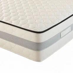 Matelas 140x190 Mousse à Mémoire de Forme 50 Kg/m3 + Poli Lattex Indéformable - Soutien Très Ferme - Hauteur 23 cm 140 190 King Me