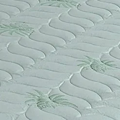 Matelas 160x200 Mousse rembourrage 100 % polesther - face : 32% laine, 58% polyester, 5% nylon, 5% fibre scriliche 350 gr/m2 - Hau