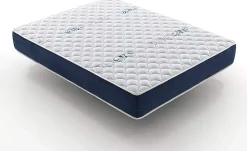 Matelas 200x200 real confort - mousse à confort multizone visco soft épaisseur 25 cm - double face été-hiver