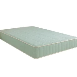 Matelas 200x200 x 18 cm - une Face Soutien Souple et une Face Soutien Ferme - reference Tabatha - Tissu a Indéformable - Très Resp